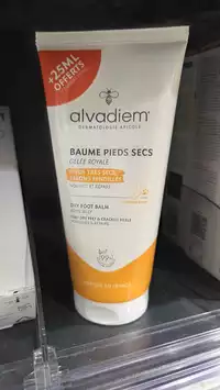 ALVADIEM - Pieds très secs, talons fendillés - Baume pieds secs