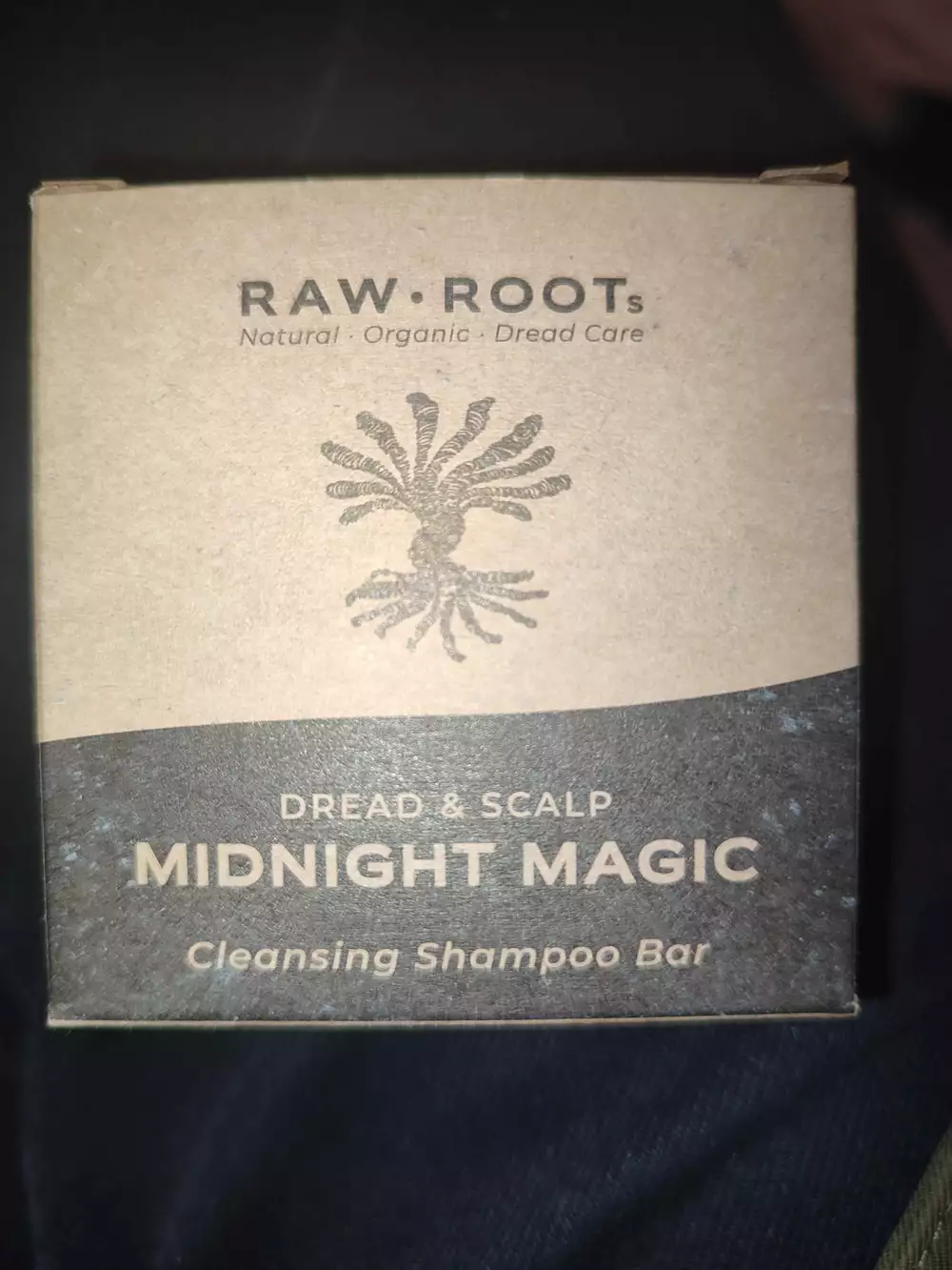 RAW ROOTS - Dread & scalp - Midnight magic cleansing shampoo bar