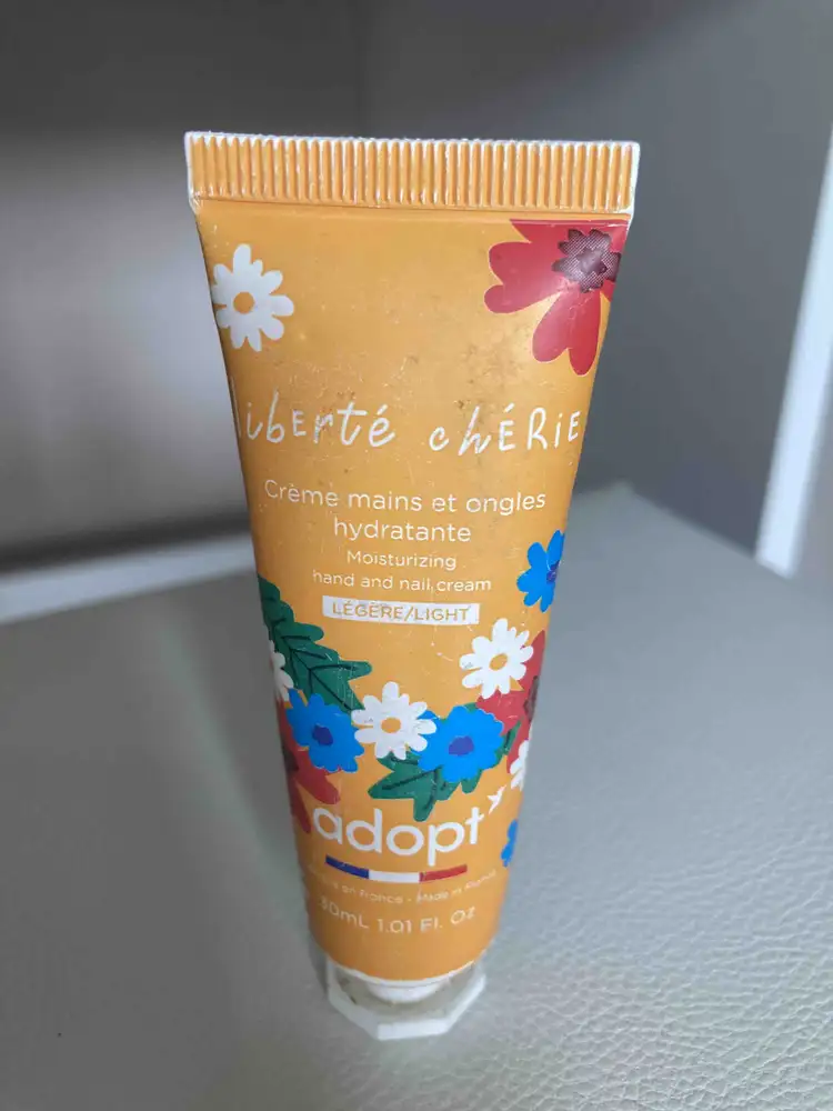 ADOPT' - Liberté chérie - Crème mains et ongles hydratante