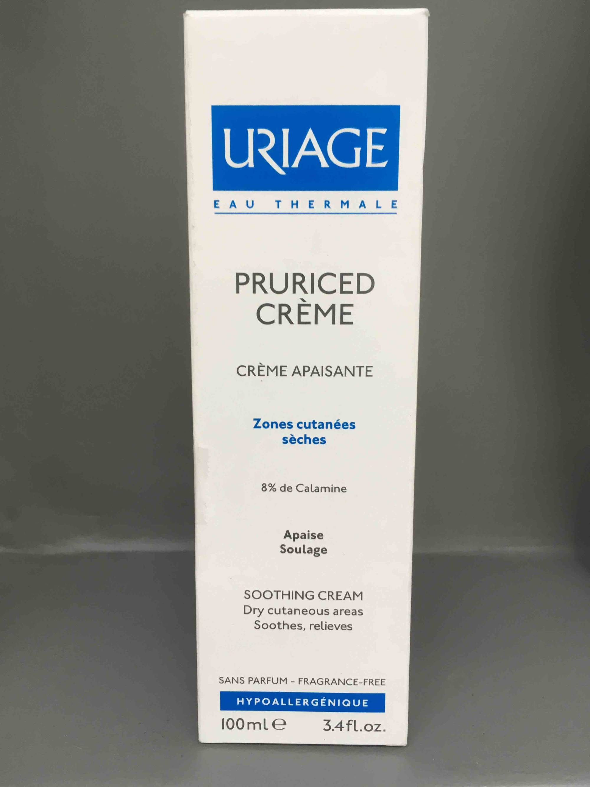 URIAGE - Pruriced crème