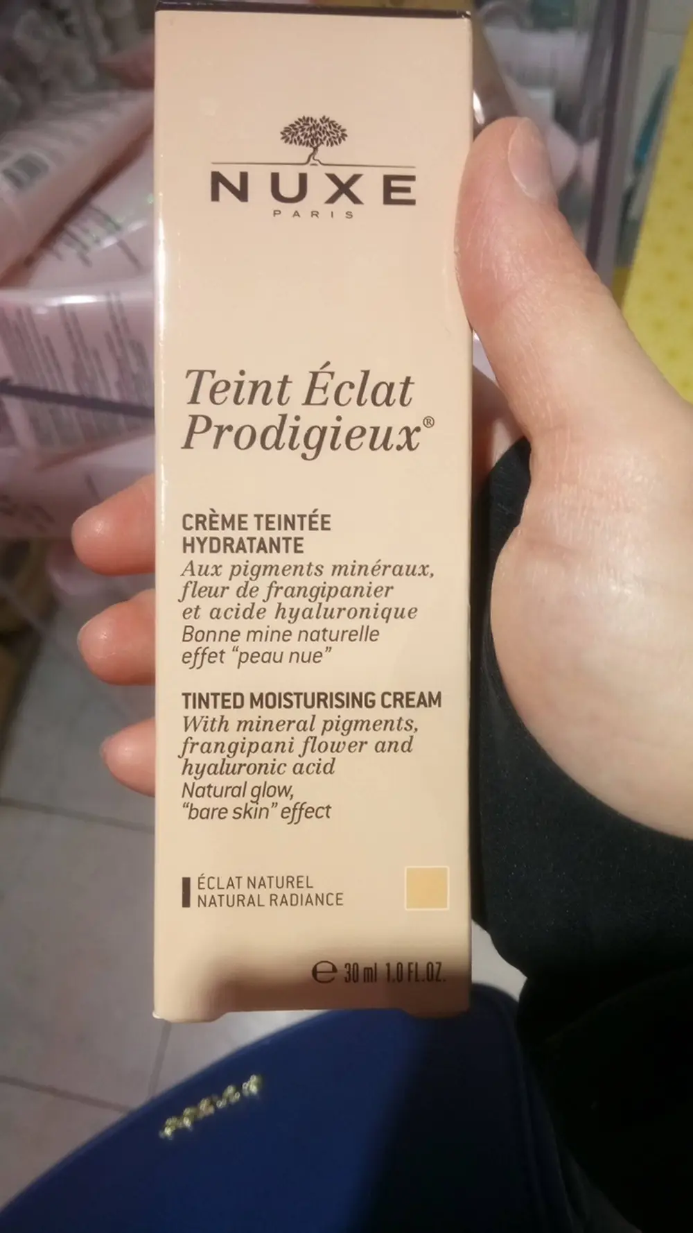 NUXE - Teint éclat prodigieux - Crème teintée hydratante éclat naturel