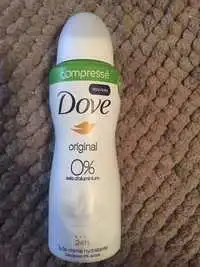 DOVE - Déodorant Original 0% sels d'aluminium 24h