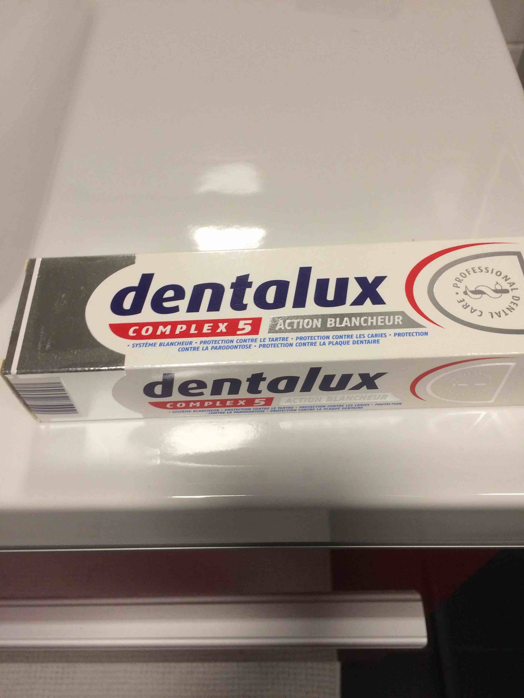 DENTALUX - Dentifrice Complex 5 - Action blancheur