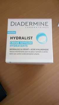 DIADERMINE - Hydralist - Crème soyeuse hydratante