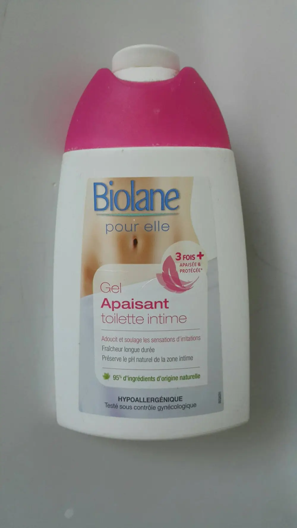 BIOLANE - Pour elle - Gel apaisant toilette intime 3 fois +