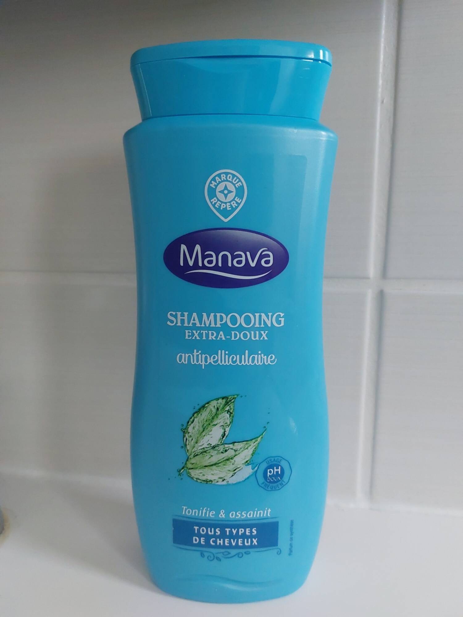 MARQUE REPÈRE - Manava - Shampooing extra-doux antipelliculaire