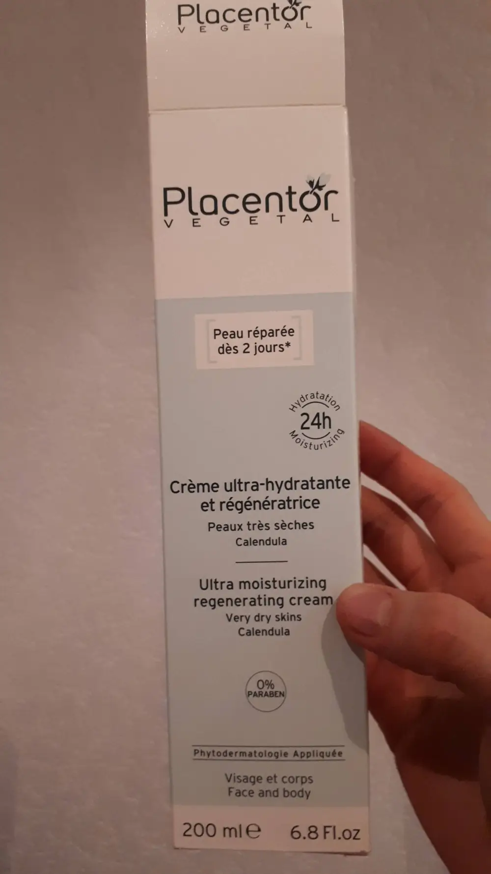 PLACENTOR VÉGÉTAL - Crème ultra-hydratante et régénératrice