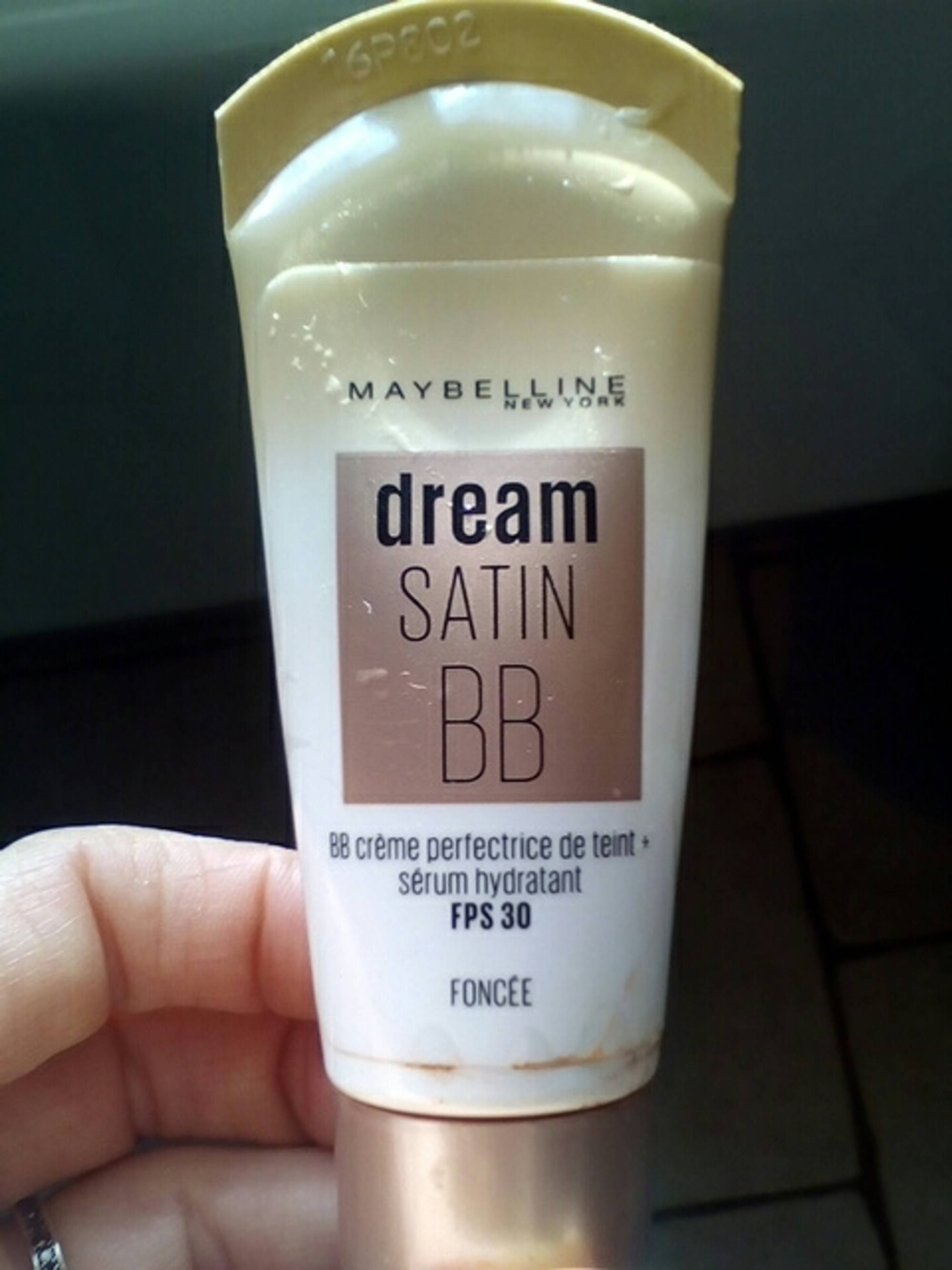 MAYBELLINE - Dream Satin BB - BB crème perfectrice de teint FPS 30