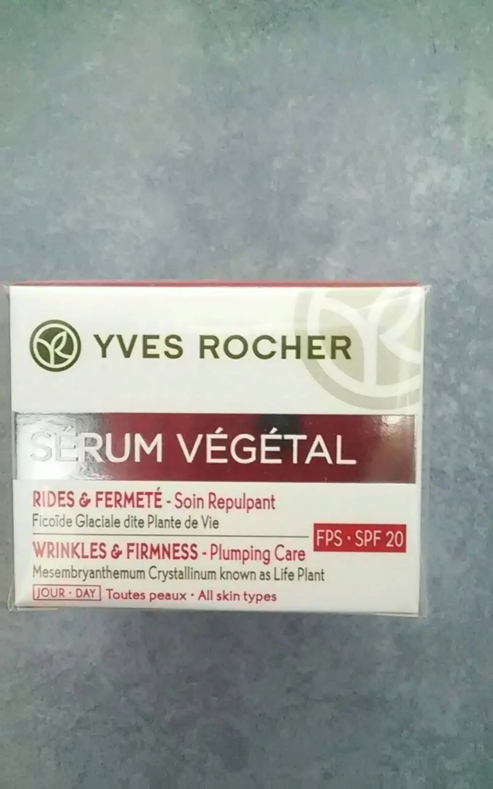 YVES ROCHER - Sérum végétal - Rides & Fermeté soin repulpant FPS - SPF 20