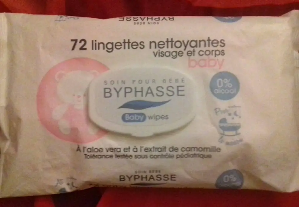 BYPHASSE - Lingettes nettoyantes - Visage et corps