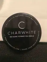 CHARWHITE - Natural teeth whitener