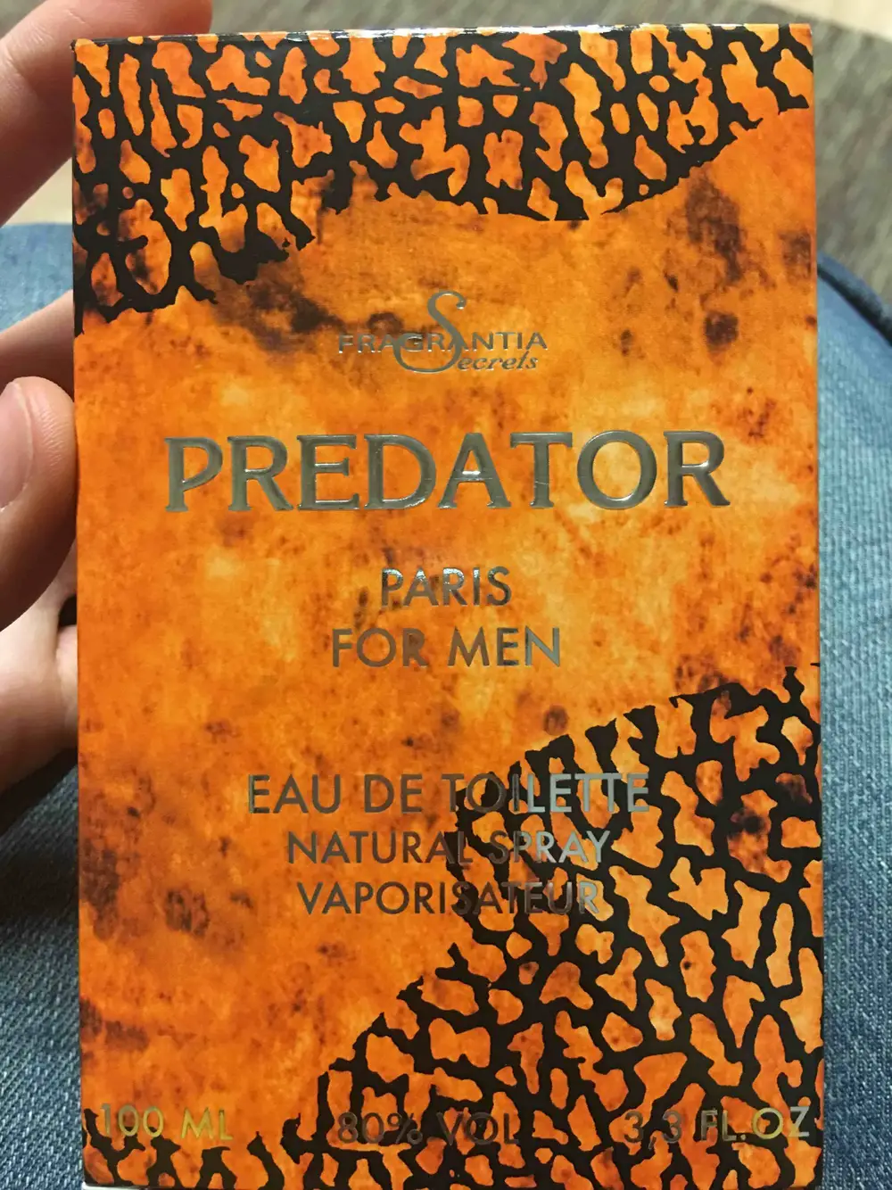 FRAGRANTIA SECRETS - Predator for men - Eau de toilette