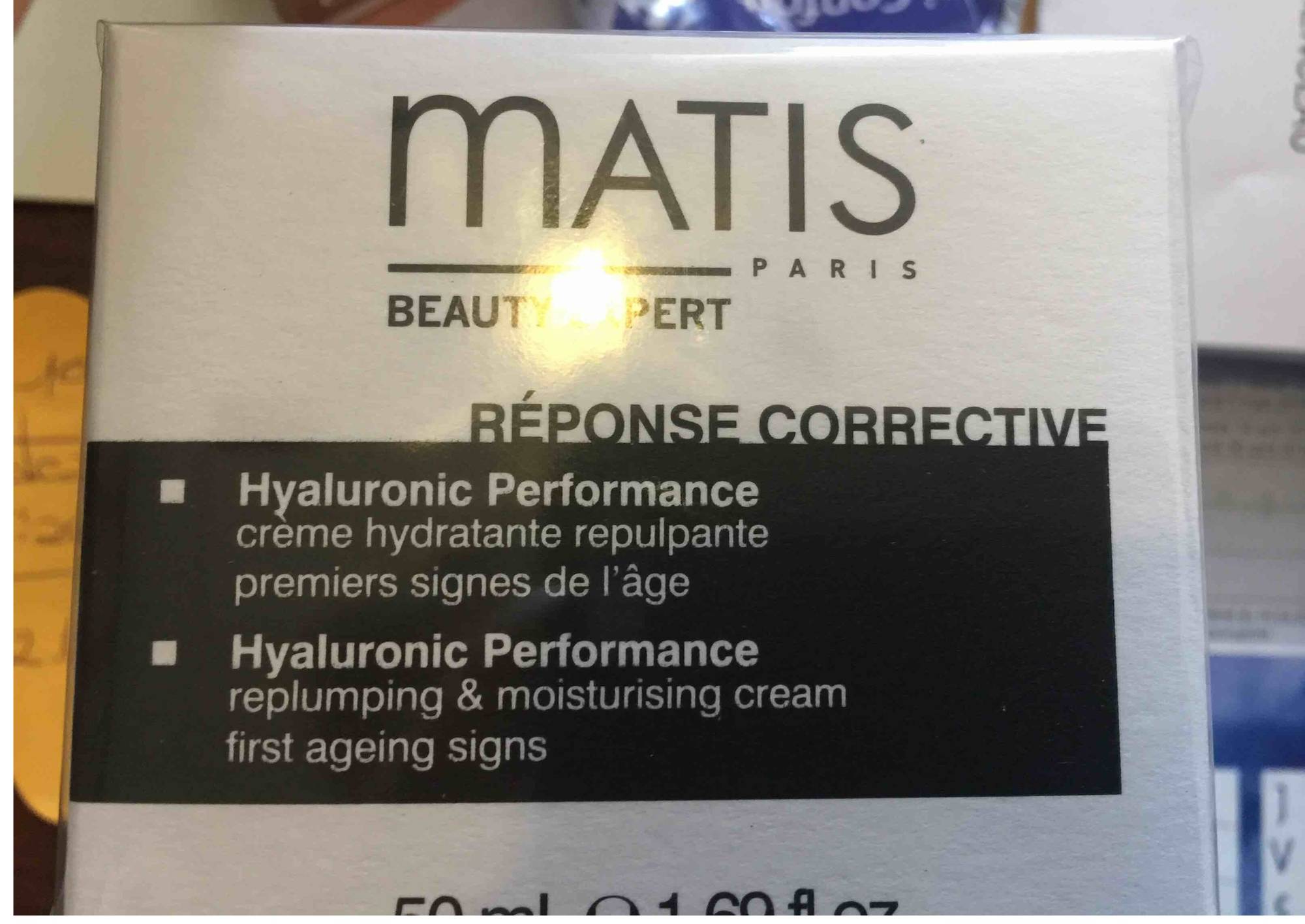 MATIS - Réponse corrective - Hyaluronic performance