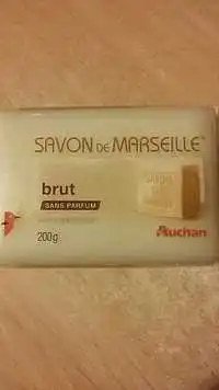 AUCHAN - Savon de Marseille brut hypoallergénique