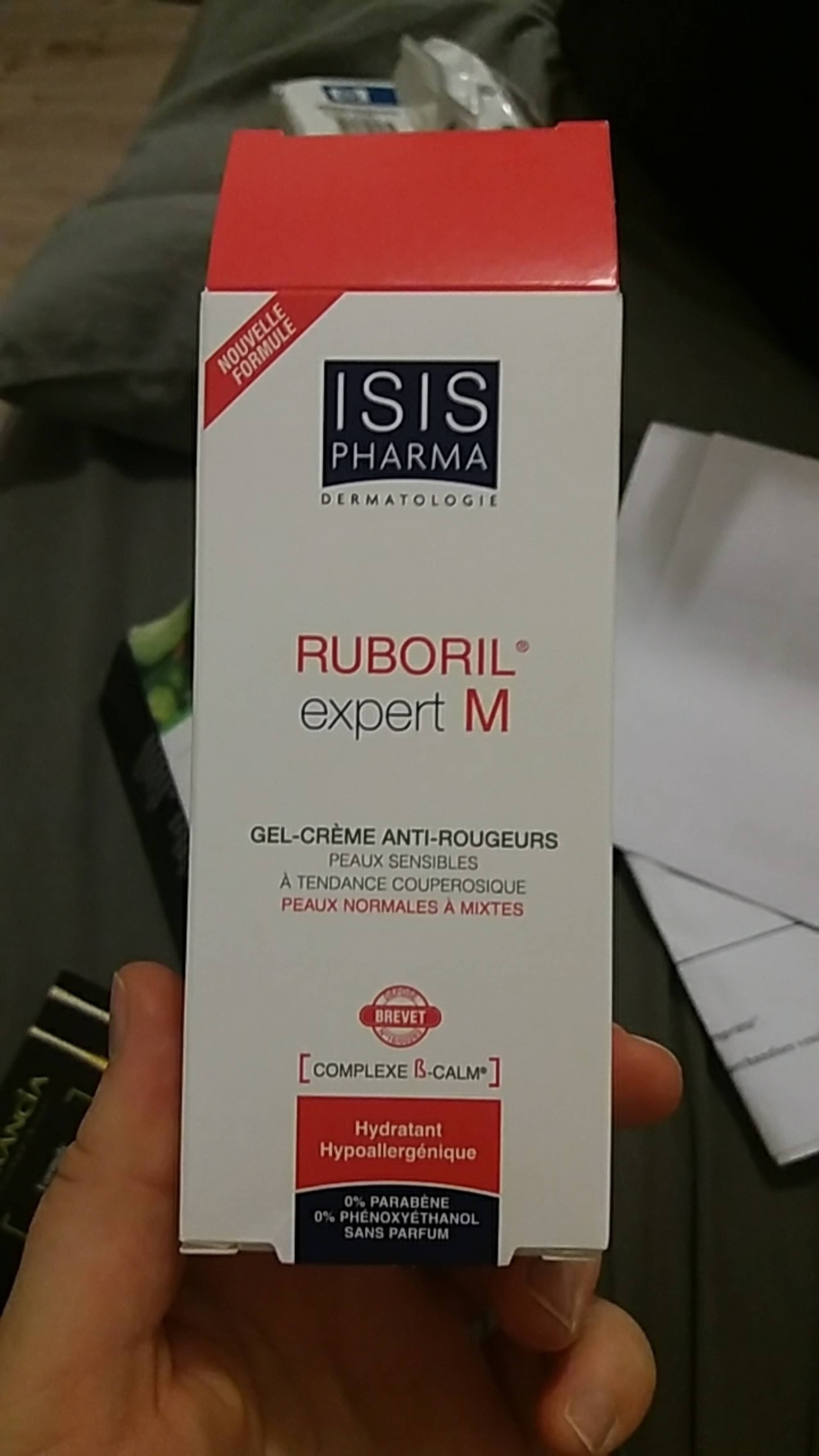 ISIS PHARMA - Ruboril expert M - Gel-crème anti-rougeurs