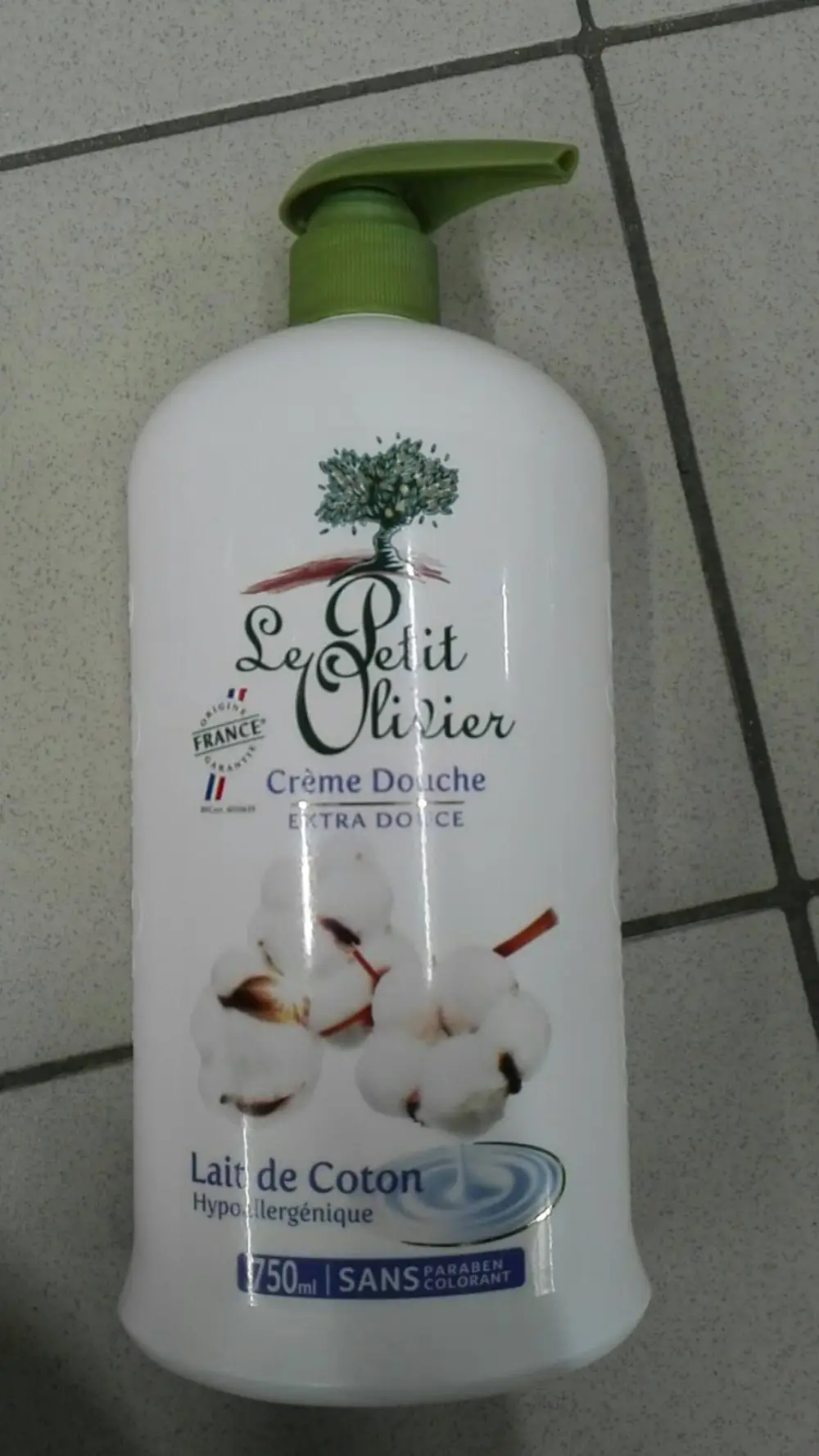 LE PETIT OLIVIER - Crème douche lait de coton