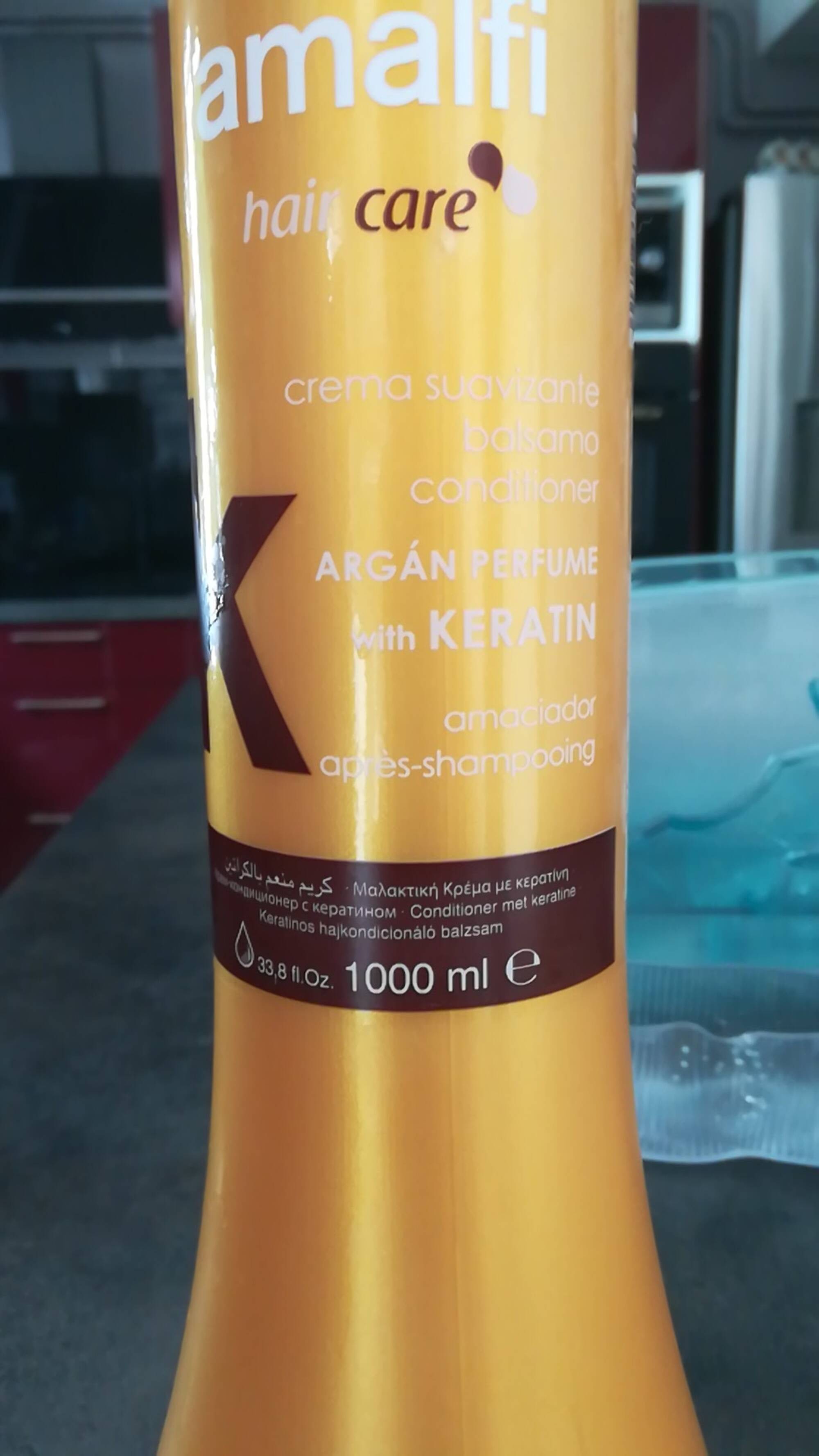 AMALFI - Argan perfume with Keratin - Après-shampooing