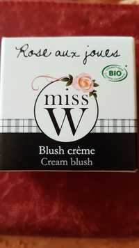 MISS W - Rose aux joues - Blush crème