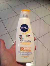 NIVEA - Sun kids - Pure & sensitive lait protecteur 50+