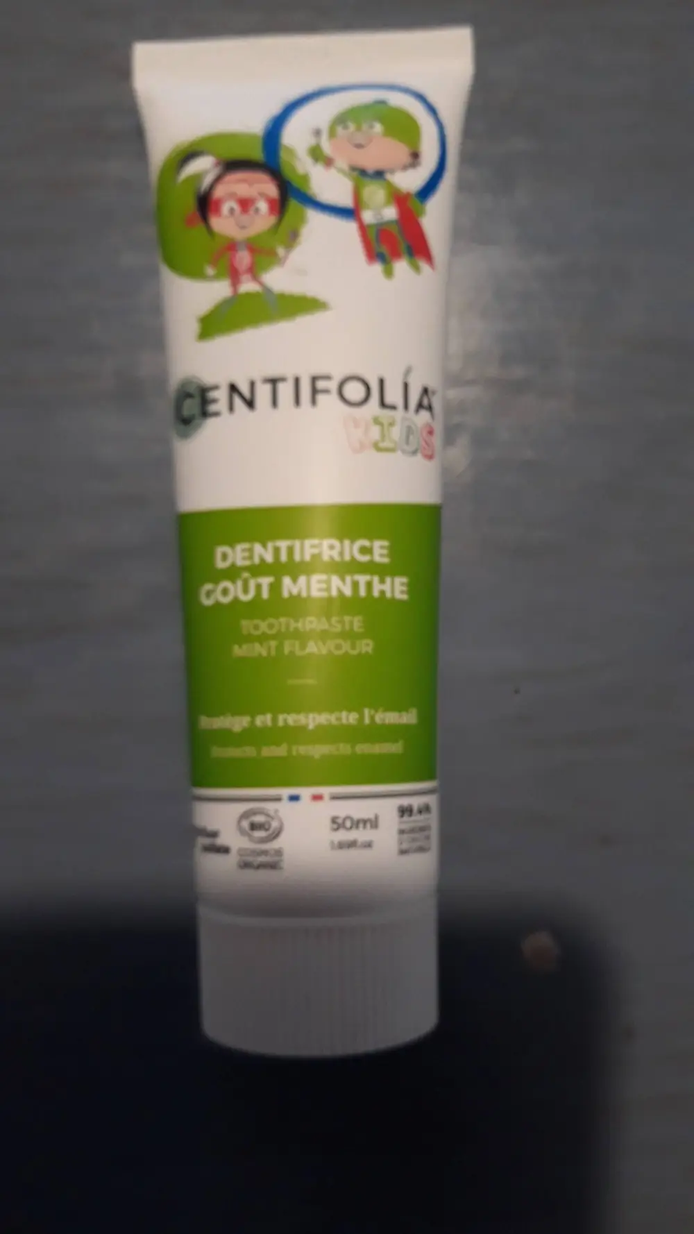 CENTIFOLIA - Kids - Dentifrice goût menthe