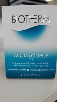 BIOTHERM - Aquasource gel - Hydratation à diffusion continue 48h