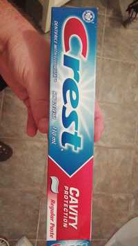 CREST - Cavity protection - Dentifrice with fluoristat