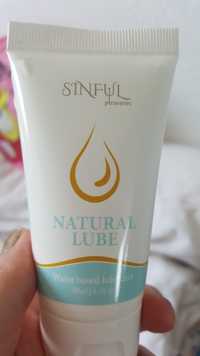 SINFUL - Natural lube - Water based lubricant