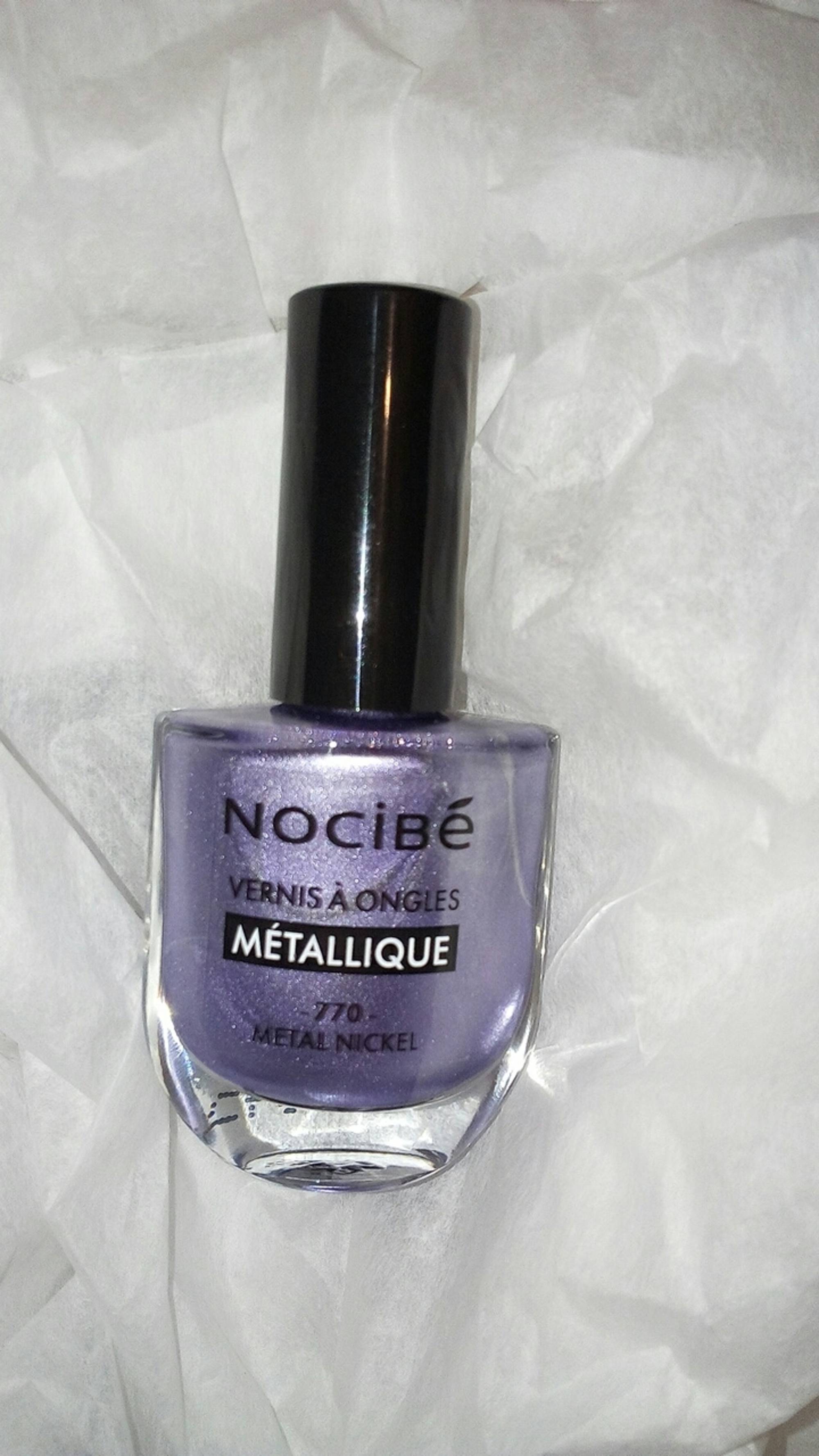 NOCIBÉ - Métallique - Vernis à ongles 770 metal nickel