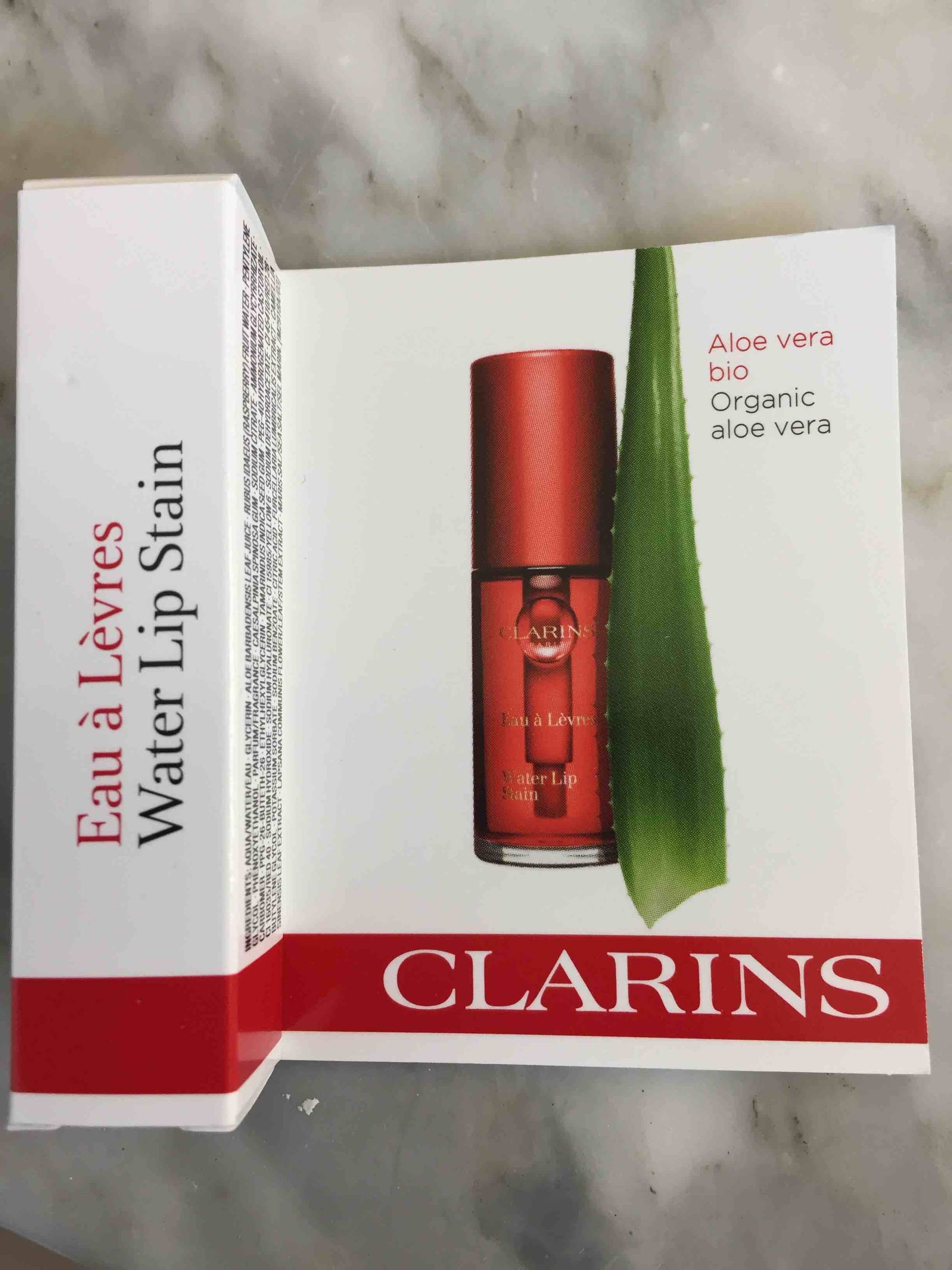 CLARINS - Eau à lèvres - Aloe vera bio