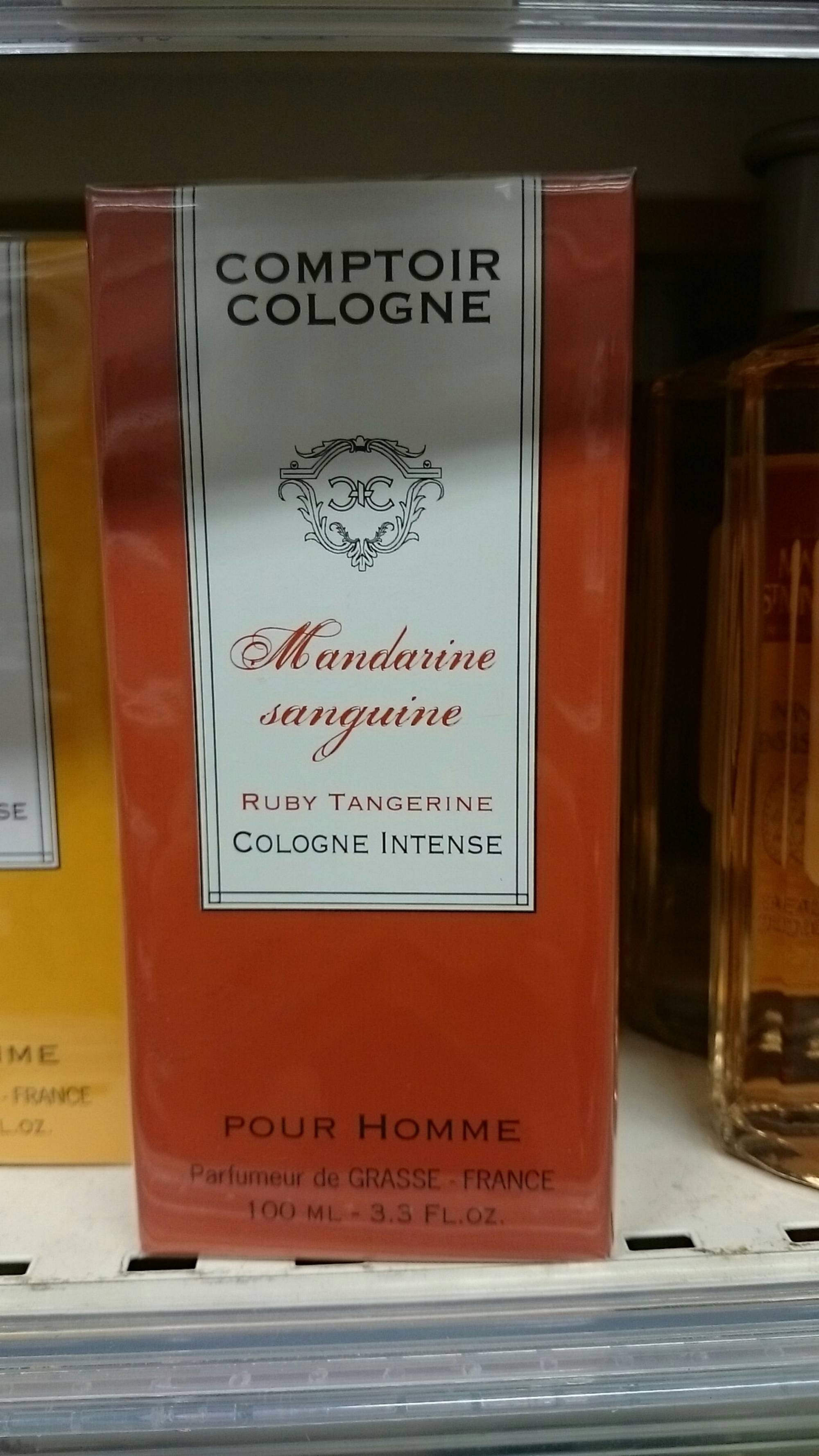 COMPTOIR COLOGNE - Mandarine sanguine - Cologne intense pour homme