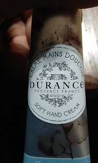 DURANCE - Crème mains douceur