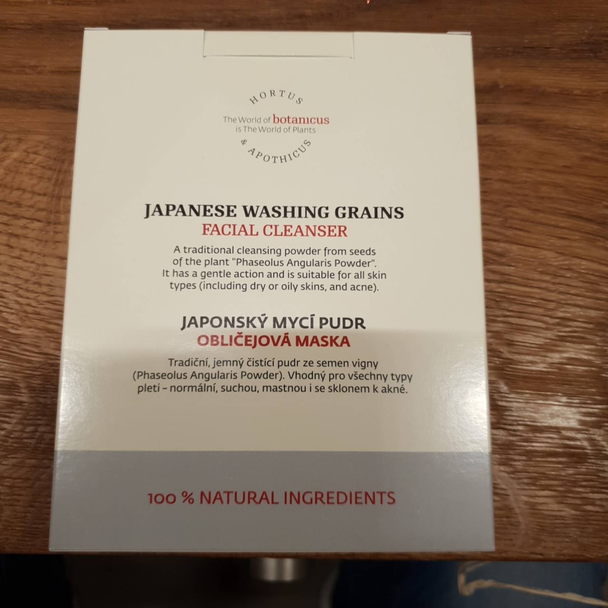HORTUS & APOTHICUS - Japanese washing grains - Facial cleanser