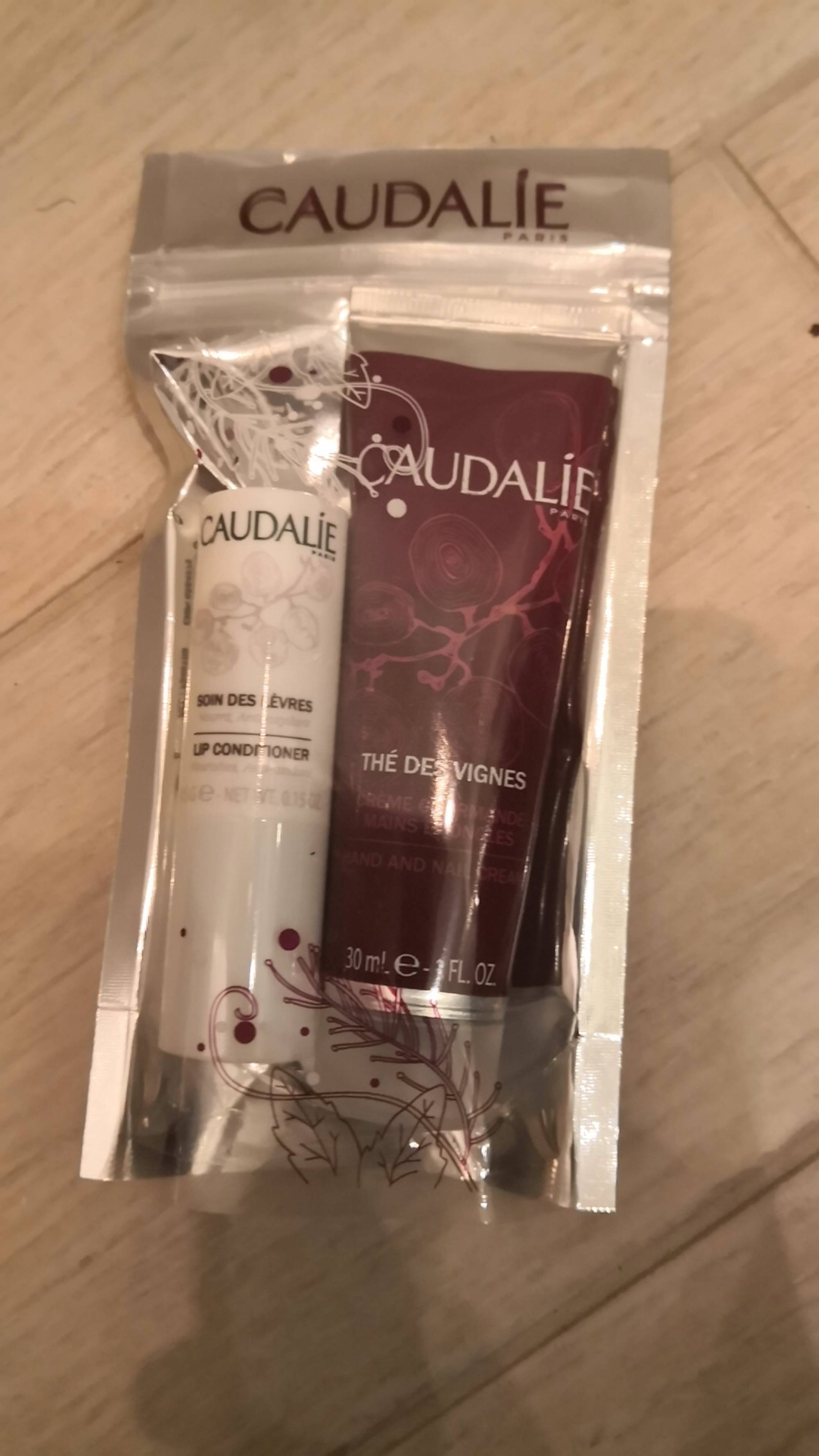 CAUDALIE - Thé des Vignes - Crèmes mains + Soin des lèvres
