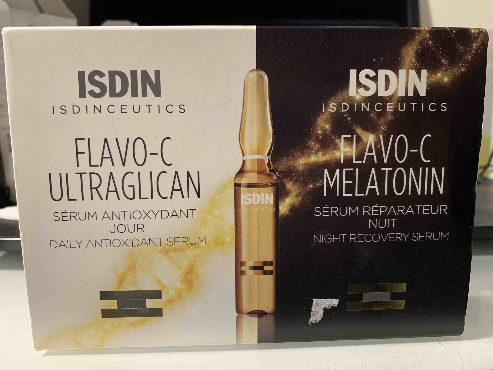 ISDIN - Flavo-C Ultraglican & Melatonin - Sérum 