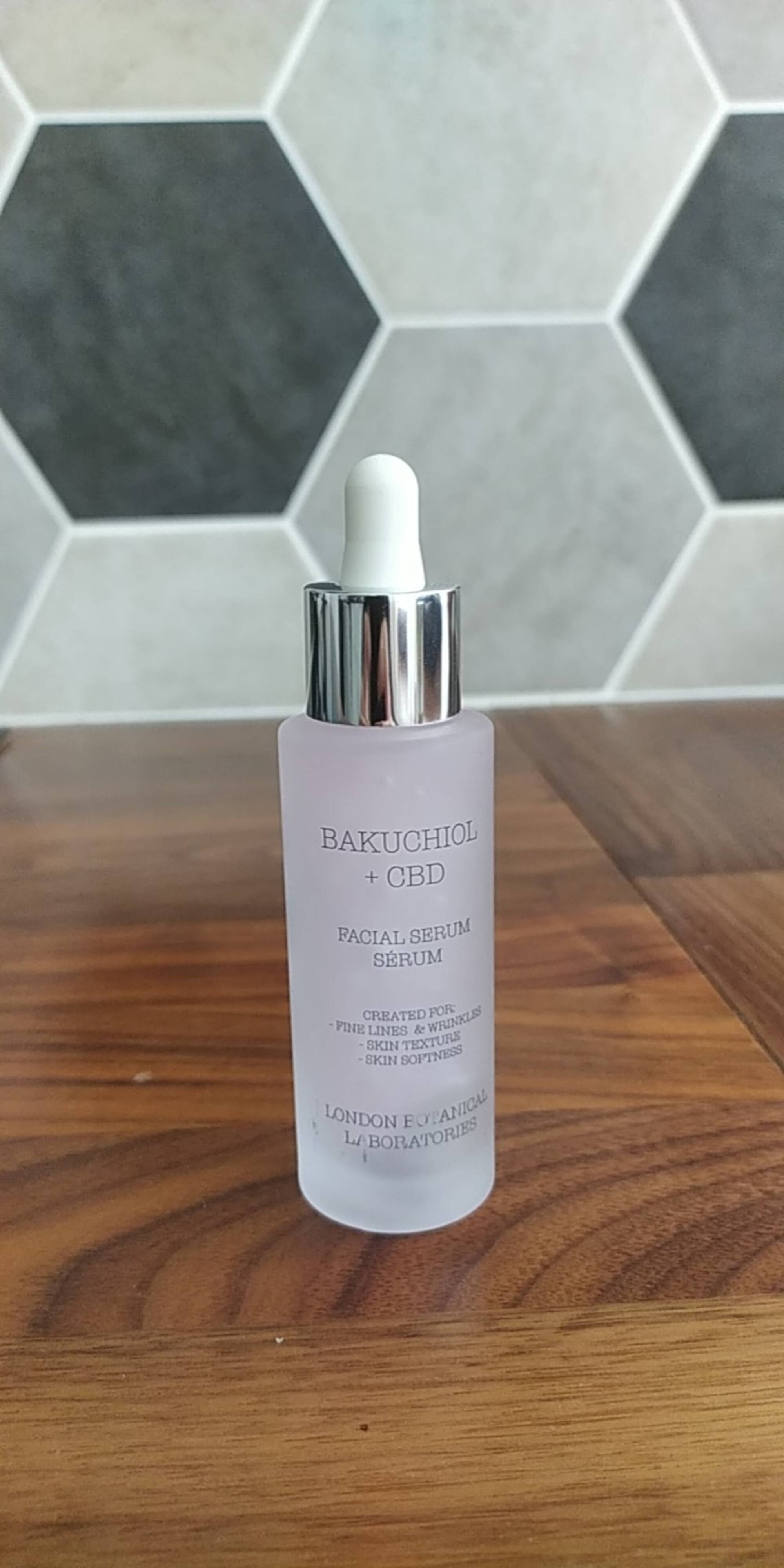 LONDON BOTANICAL LABORATORIES - Bakuchiol + cbd - Facial serum 