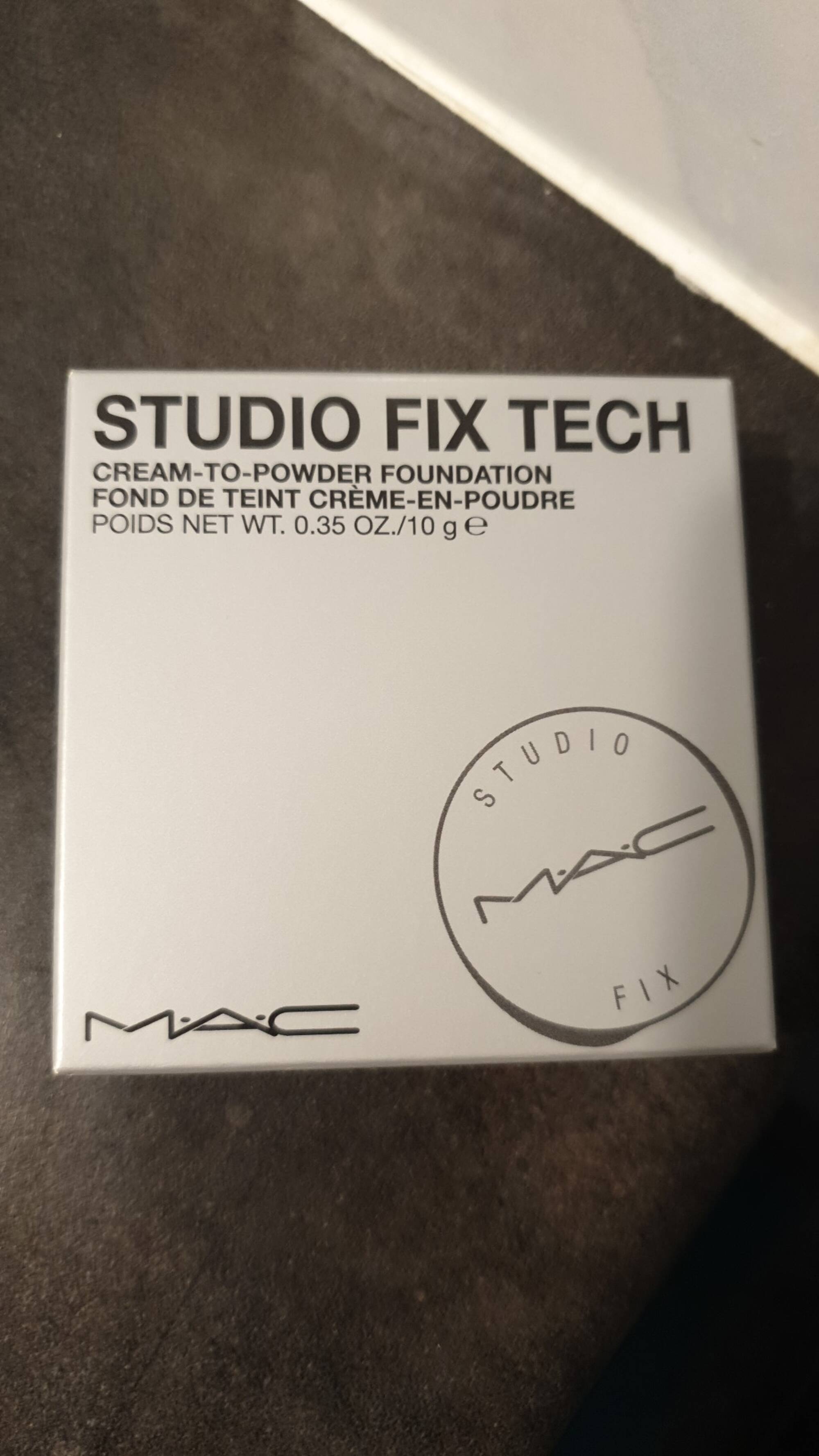 MAC - Studio Fix Tech - Fond de teint crème en poudre