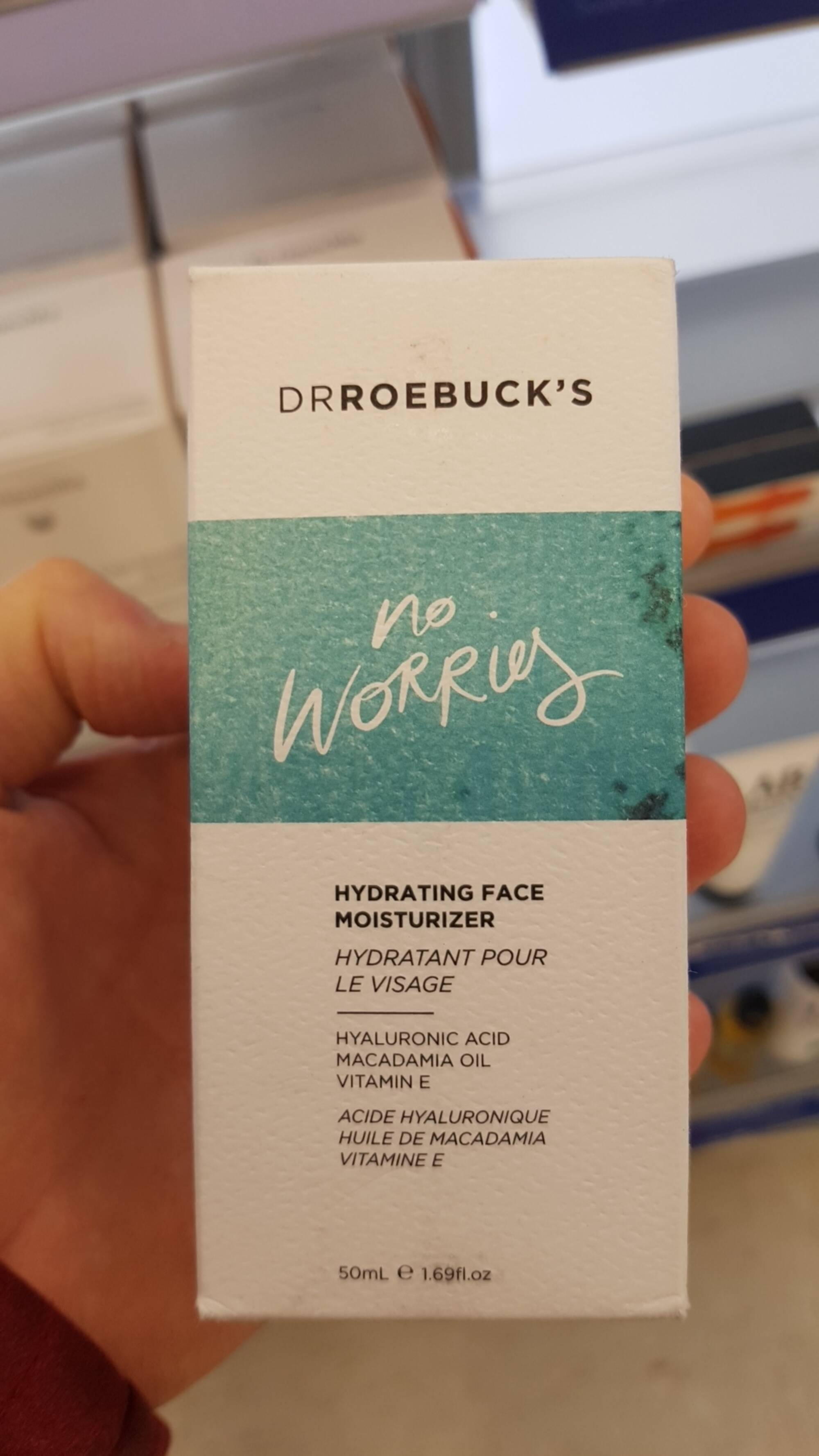 DR ROEBUCK'S - Hydratant pour le visage