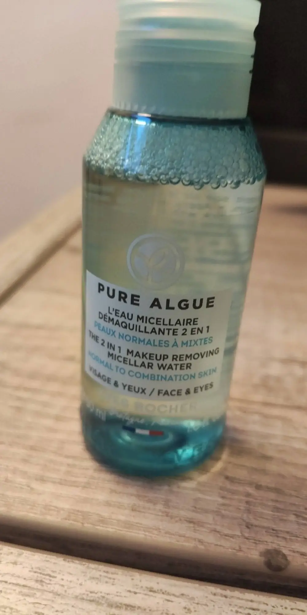 YVES ROCHER - Pure algue - L'eau micellaire démaquillante 2 en 1