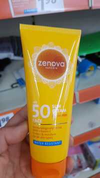 ZENOVA - Sun cream face SPF 50