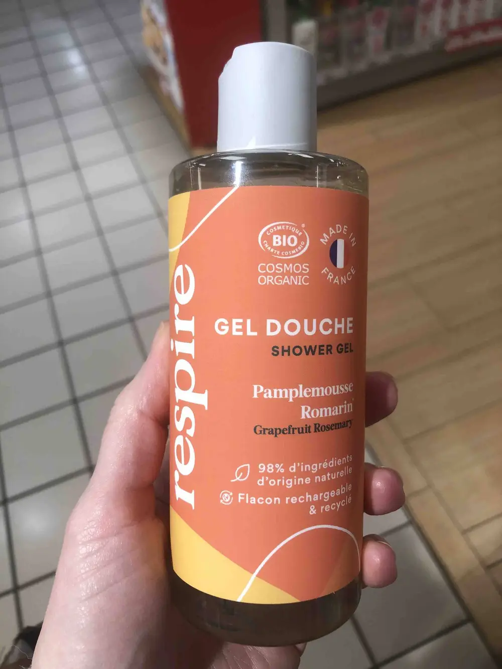 RESPIRE - Pamplemousse Romarin - Gel douche