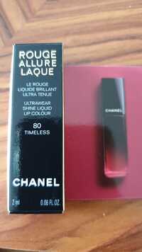 CHANEL - Rouge allure laque 80 timeless