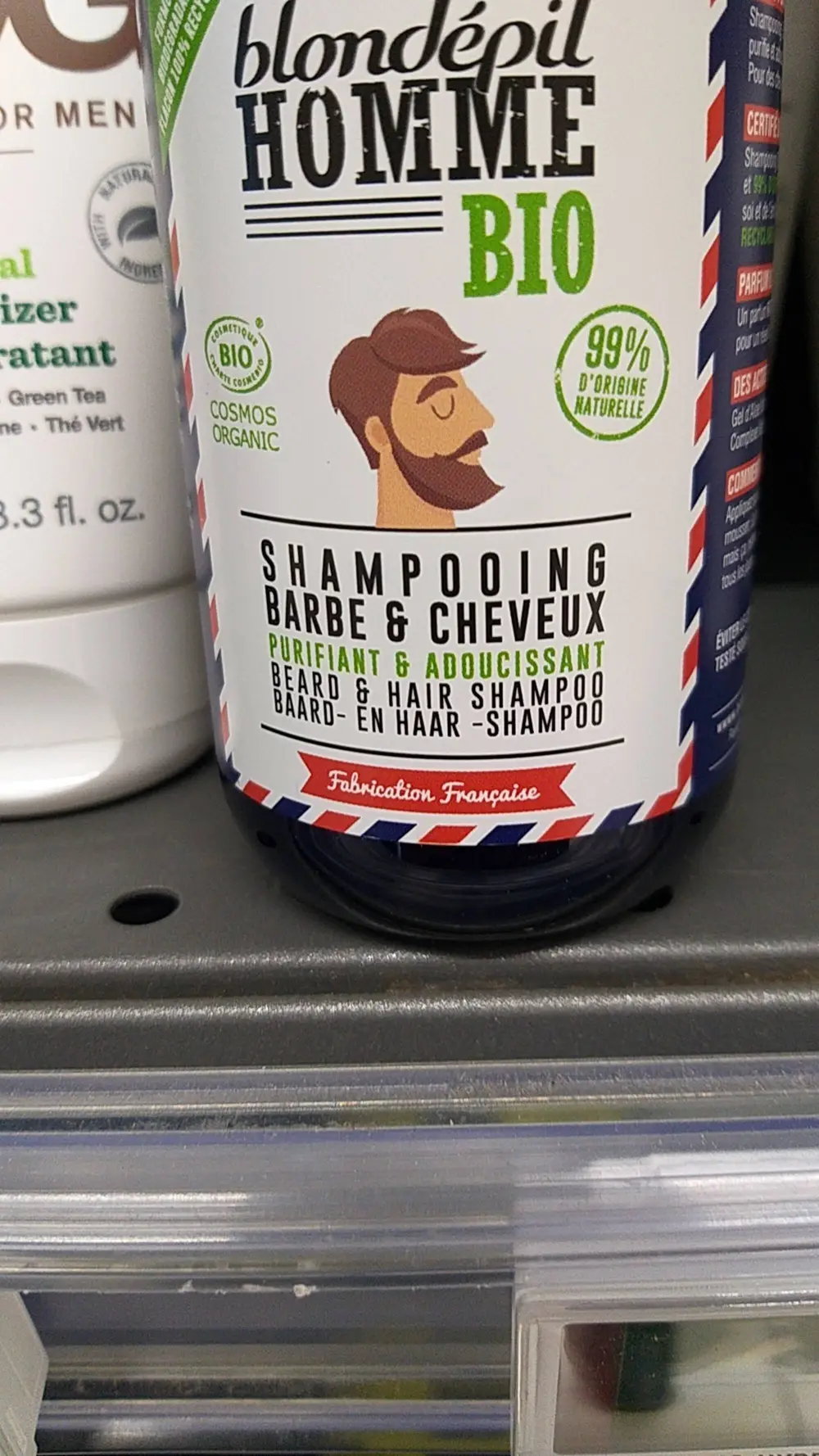 BLONDÉPIL - Homme Bio - Shampooing barbe & cheveux