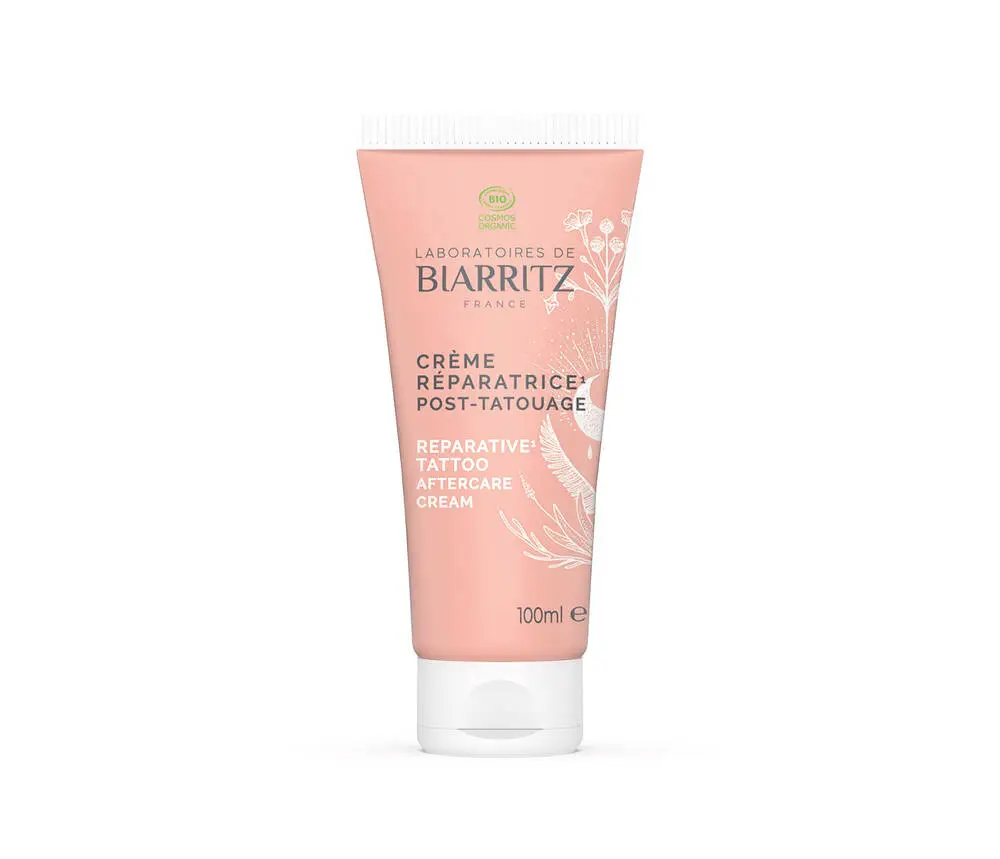 LABORATOIRES DE BIARRITZ - CRÈME RÉPARATRICE POST-TATOUAGE CERTIFIÉE BIO - 100 ML