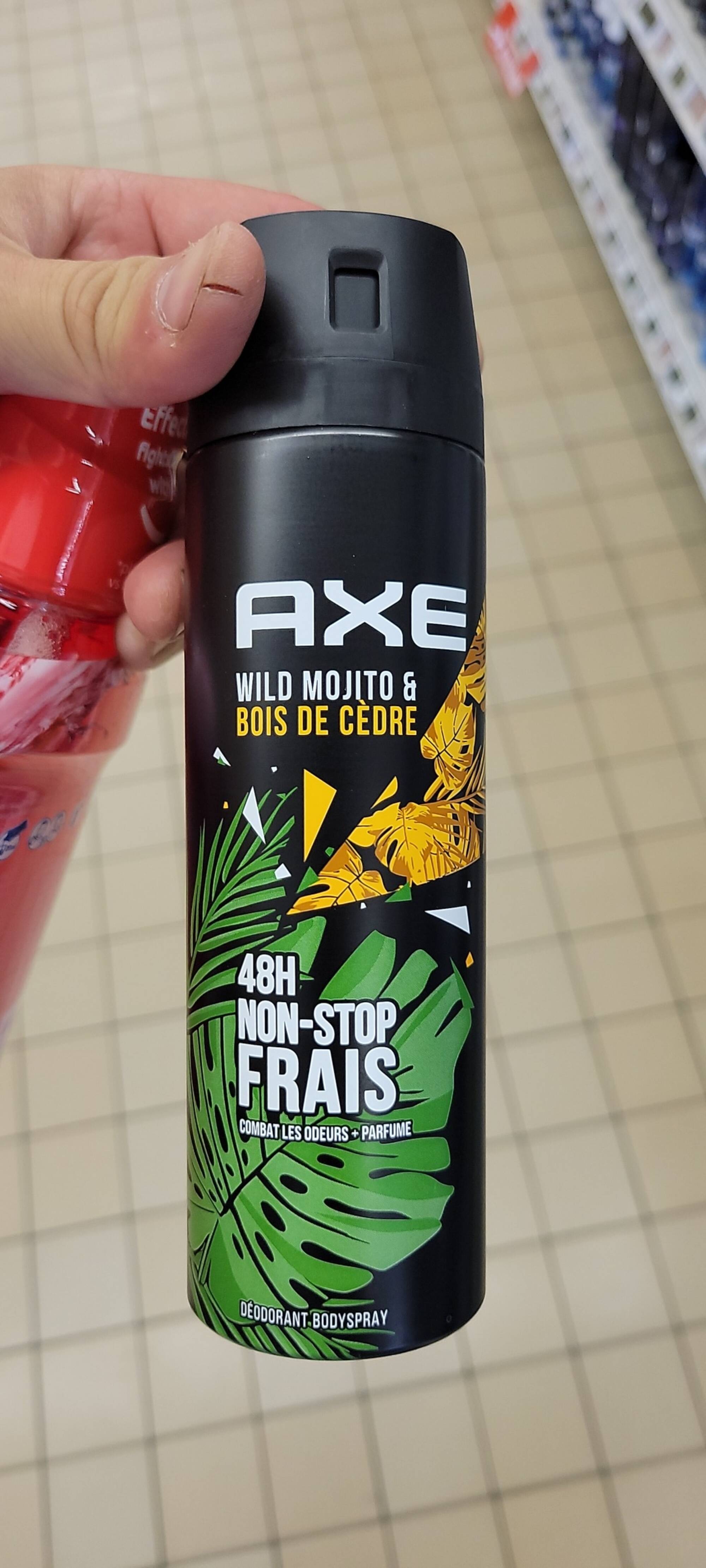 AXE - Wild mojito & bois de cèdre - Déodorant body spray 48h