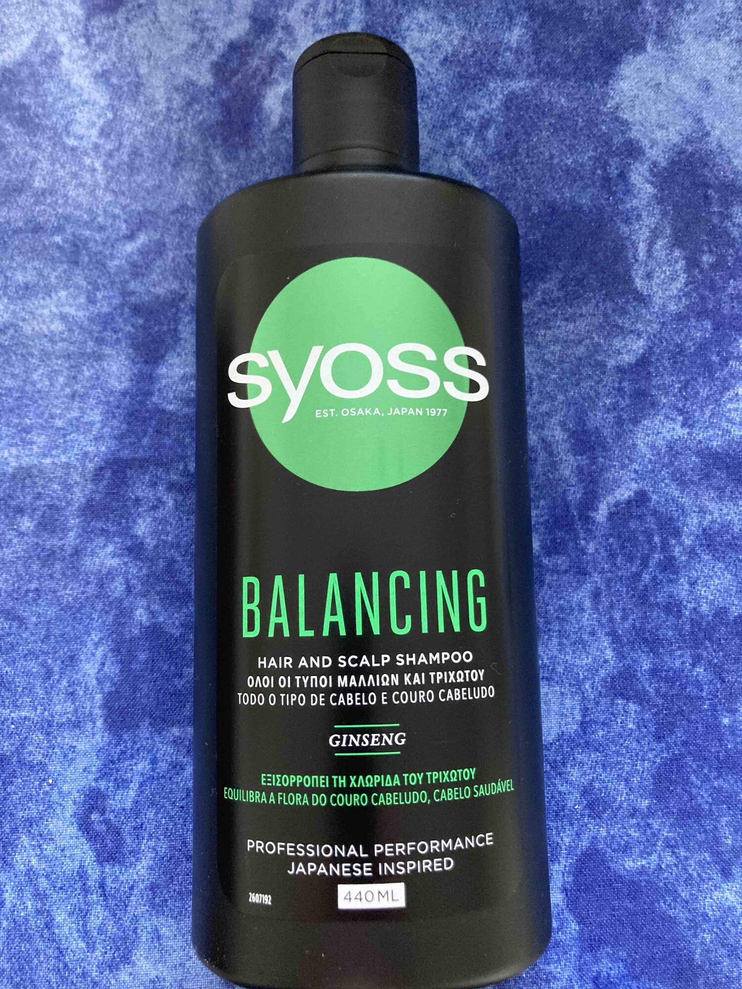 SYOSS - Balancing - Hair and scalp shampoo