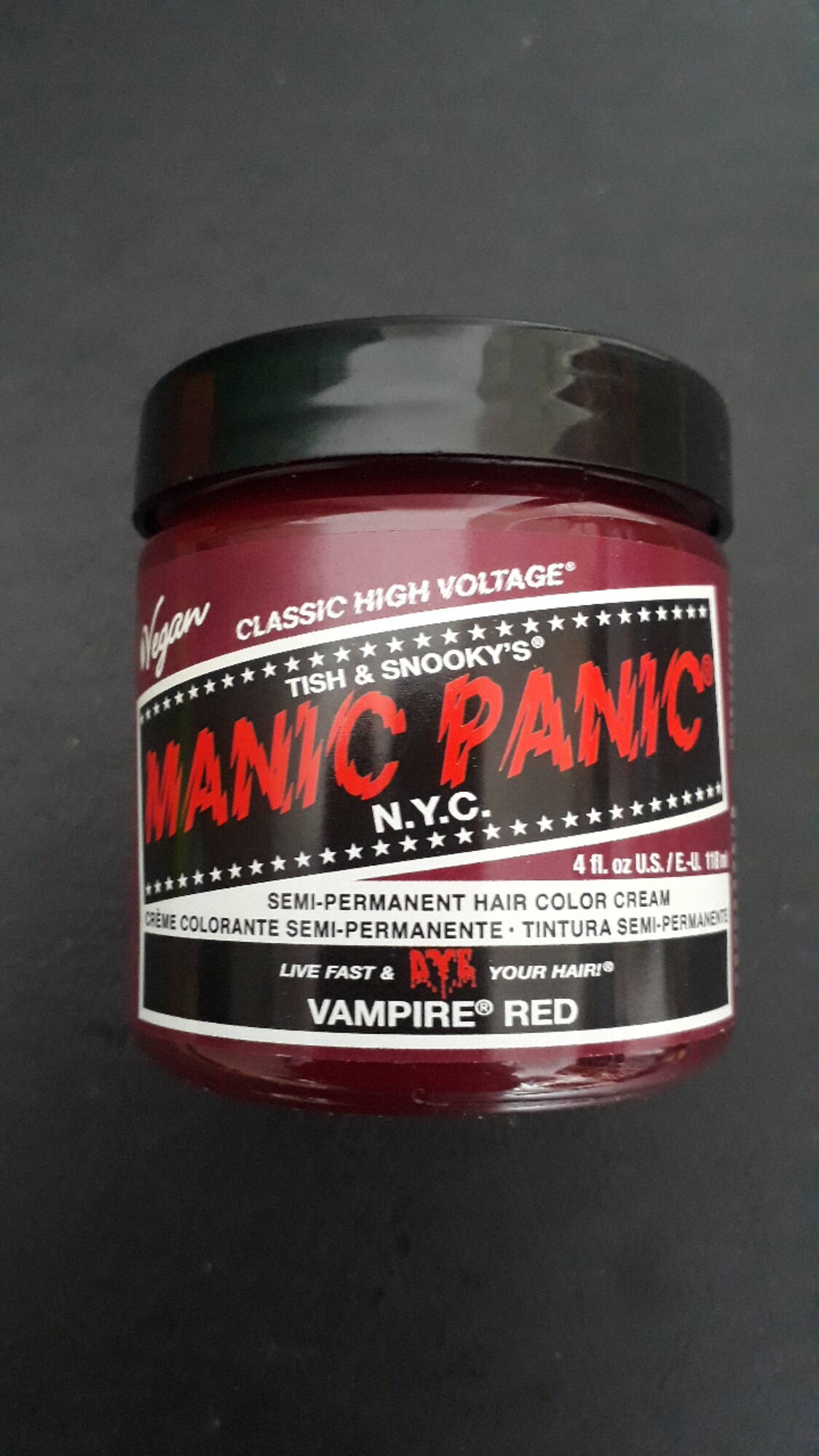 MANIC PANIC - Vampire red - Crème colorante semi-permanente