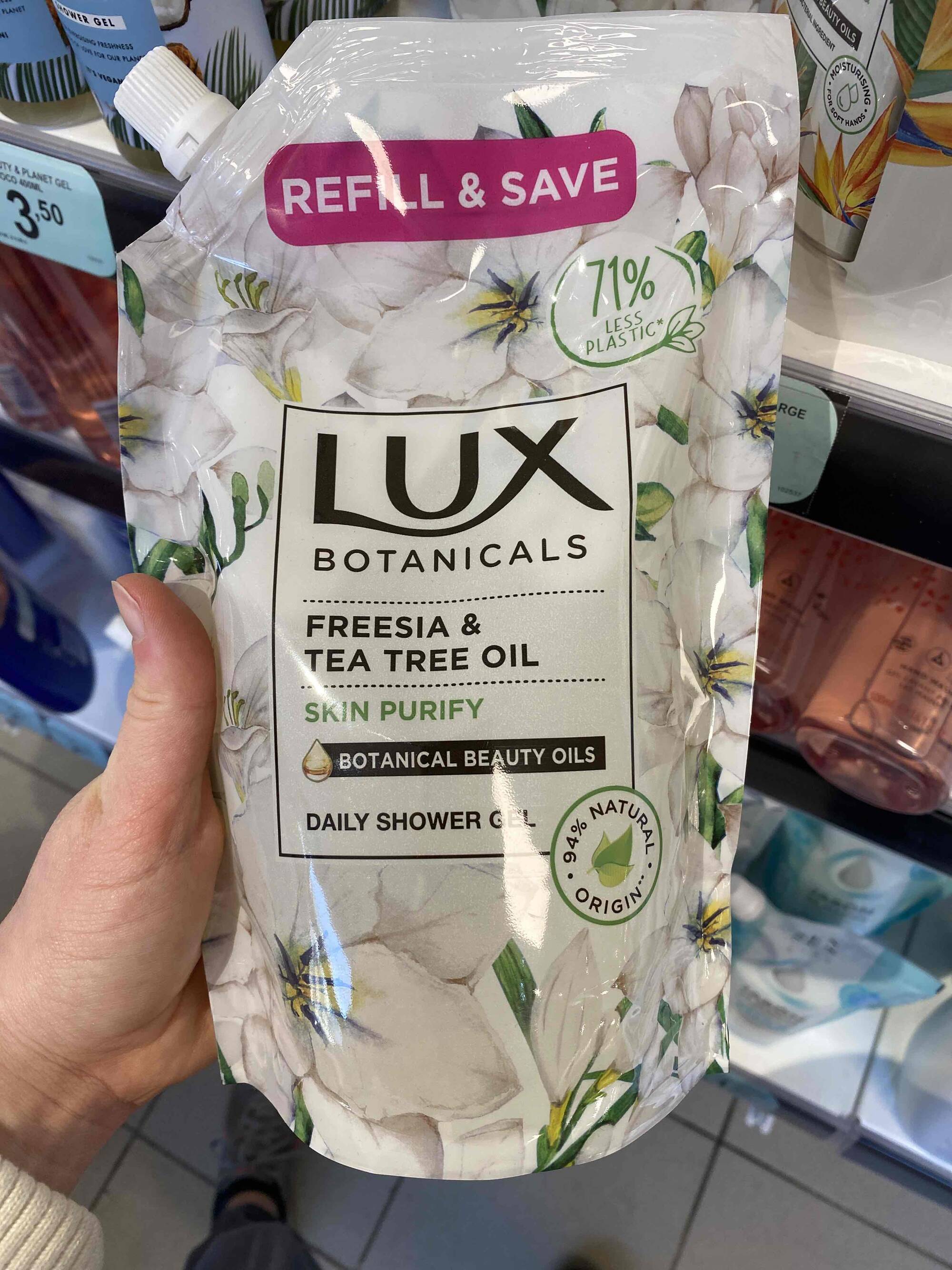 LUX - Daily shower gel freesia & tea tree oil