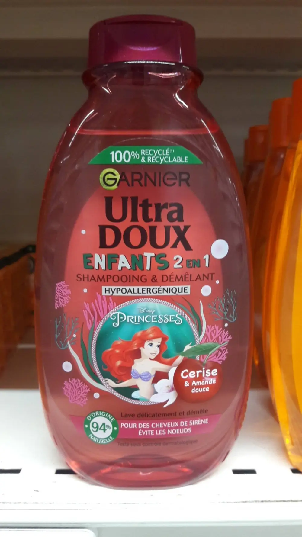 GARNIER - Ultra doux - Shampooing enfants 2 en 1