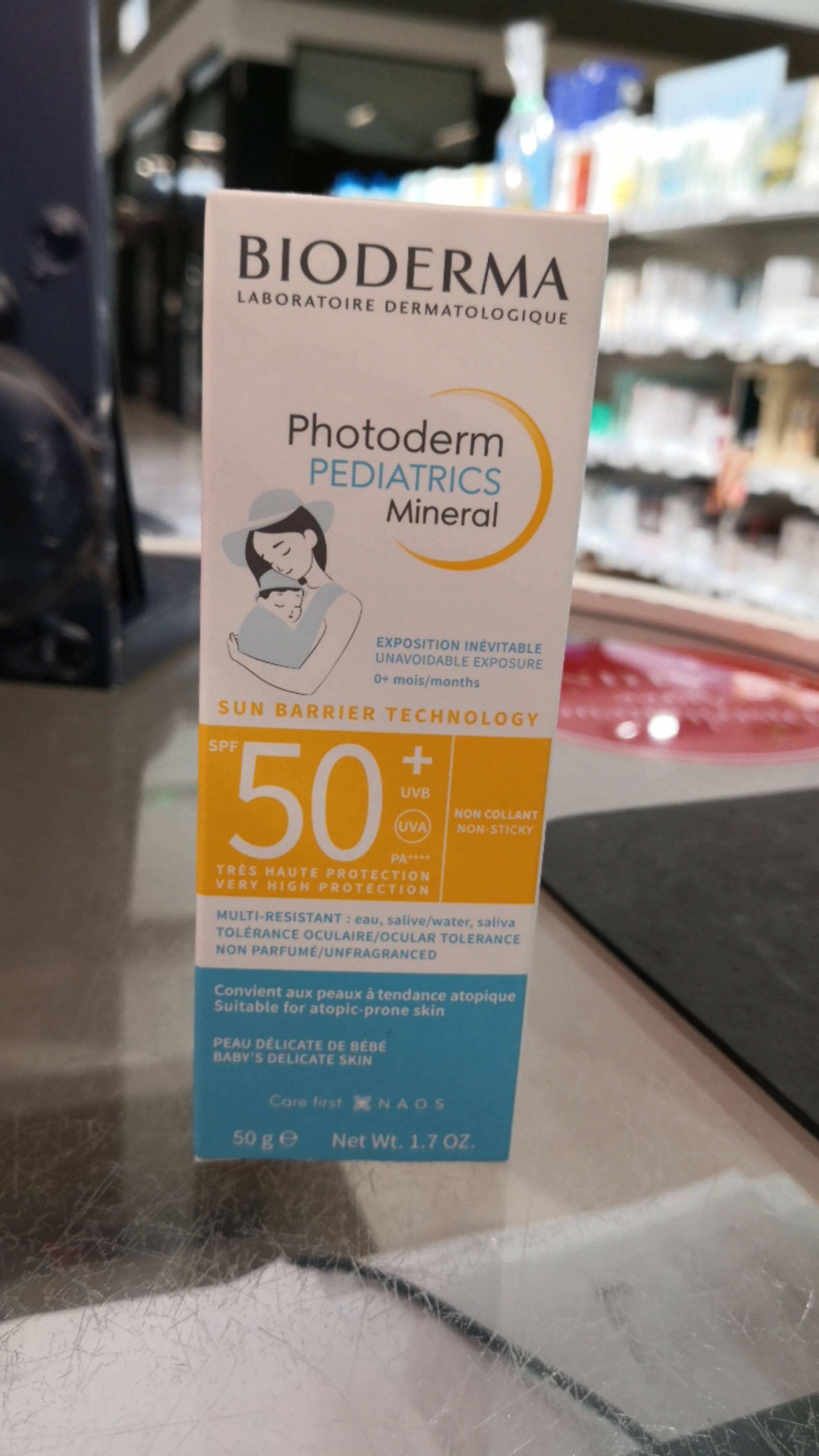 BIODERMA - Photoderm pediatrics mineral - Sun barrier SPF 50