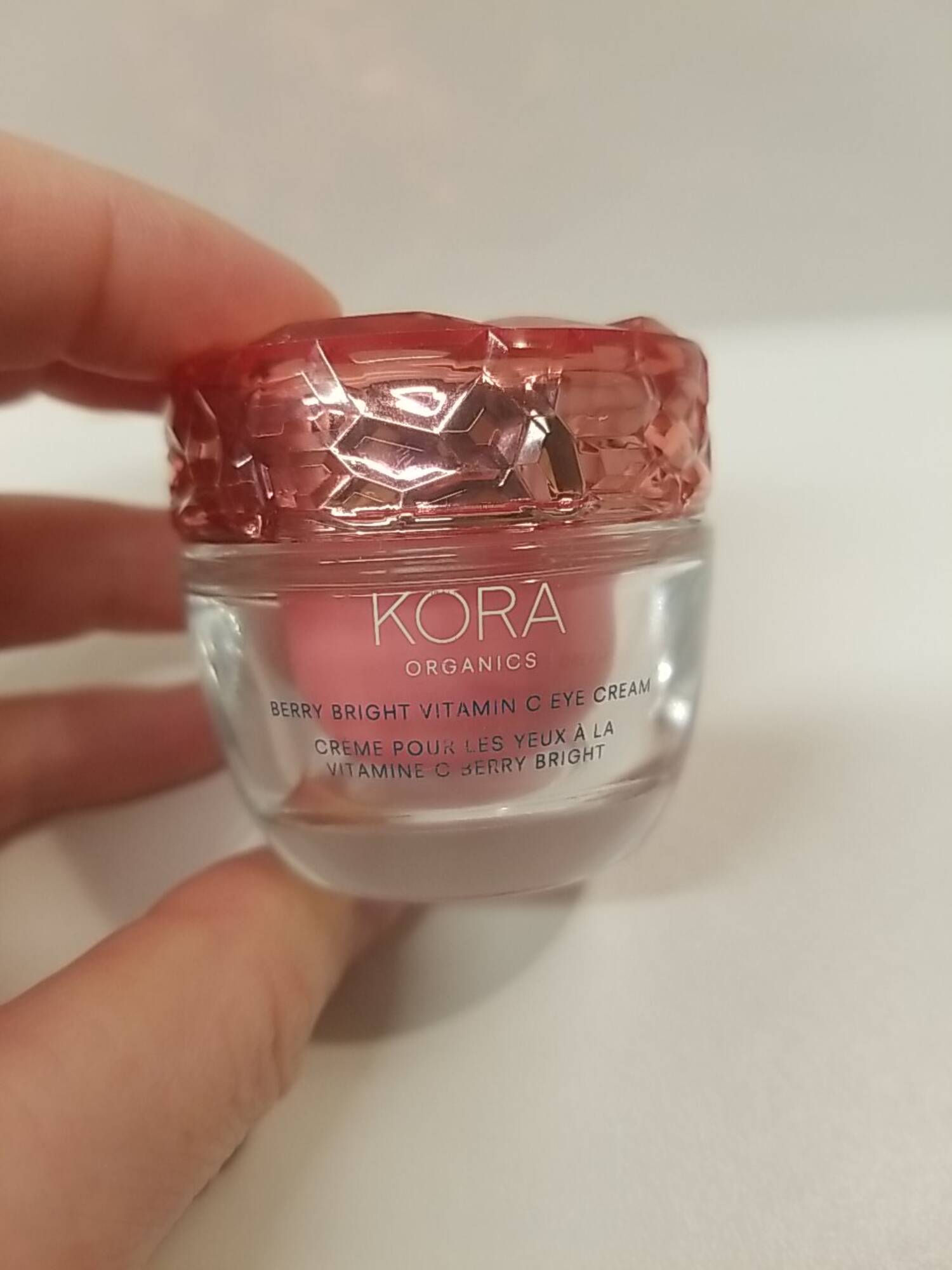 KORA ORGANICS - Crème pour les yeux à la vitamine C berry bright